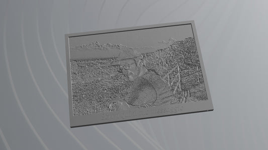 Foto 3D in rilievo Personalizzata Formato Digitale